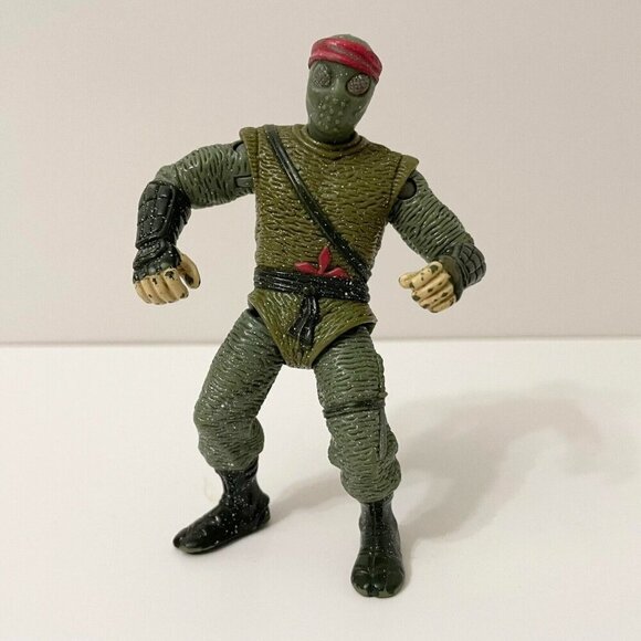 Vintage 1992 TMNT Foot Soldier Movie Star Figure Ninja Turtles - Picture 1 of 14